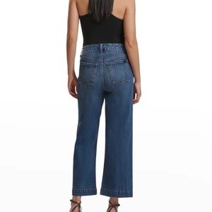 Jen7 Cropped Wide Leg Jeans NWT